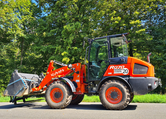 4,5 t Radlader mieten - Kubota R070